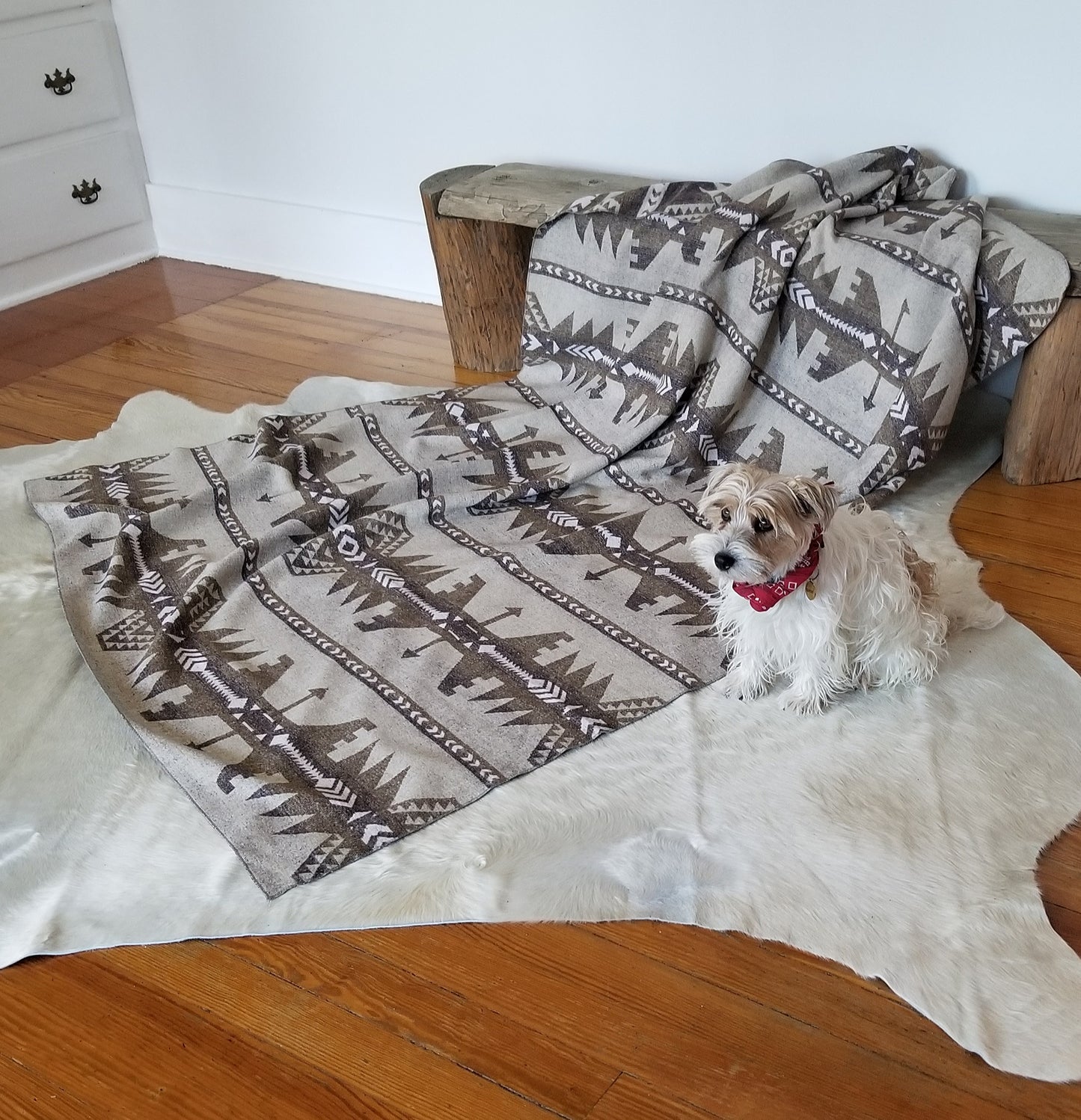 Catskill Camp Blanket in Quill