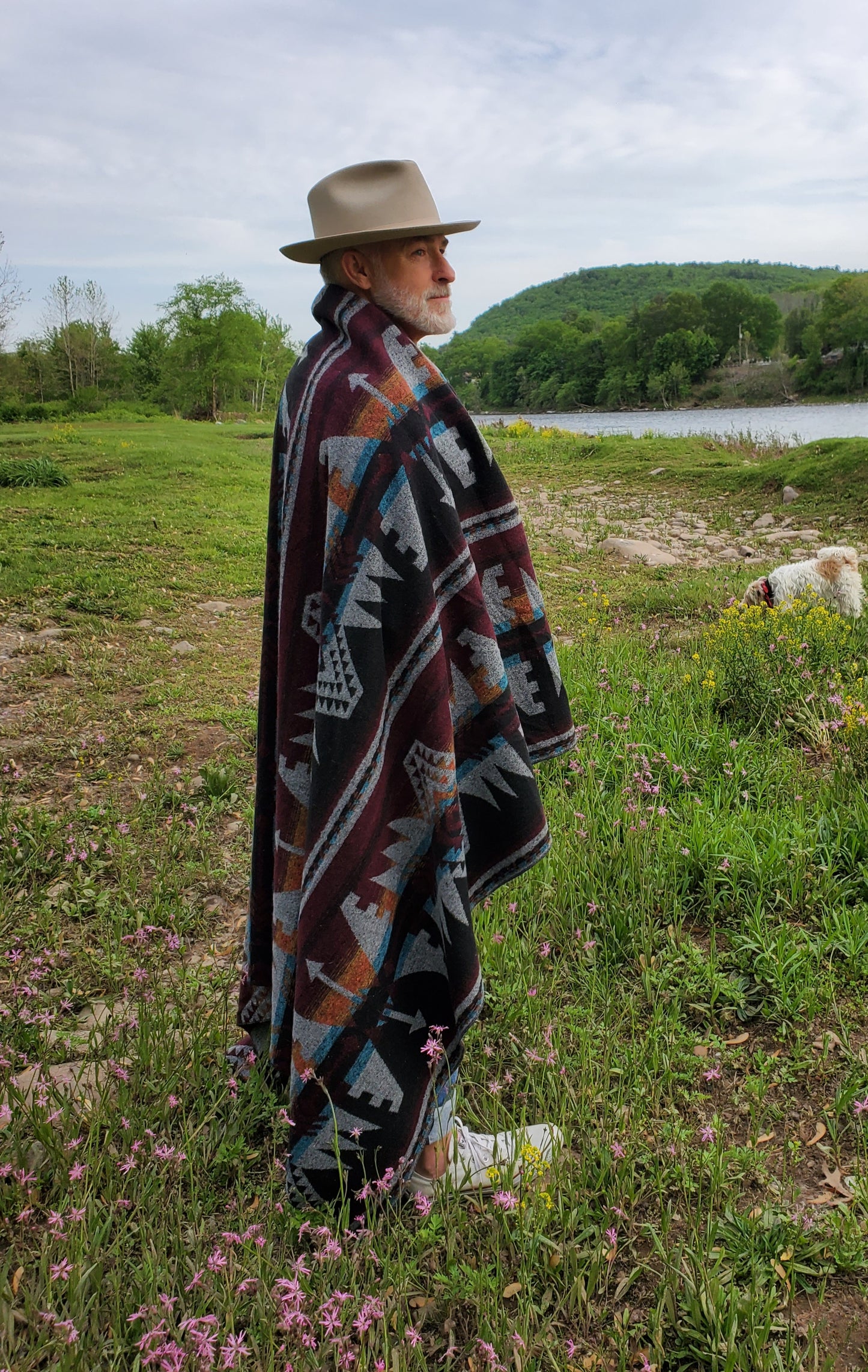 Catskill Camp Blanket in Wine