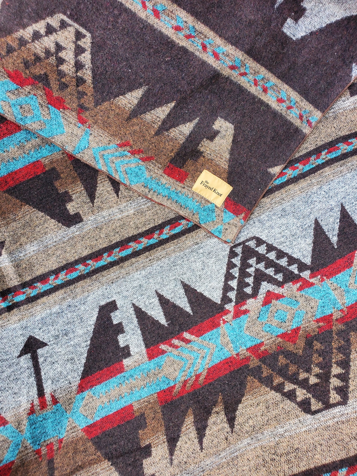 Catskill Camp Blanket in Walnut