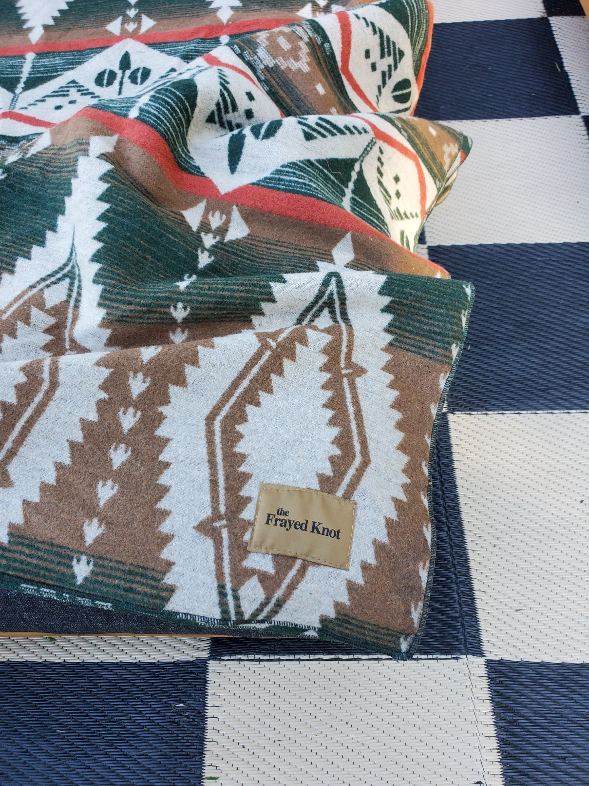 Catskill Camp Blanket in Sage