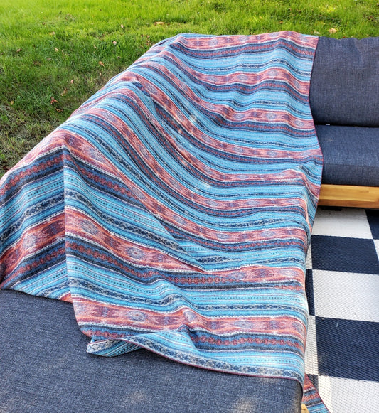 Catskill Camp Blanket in Fair Isle