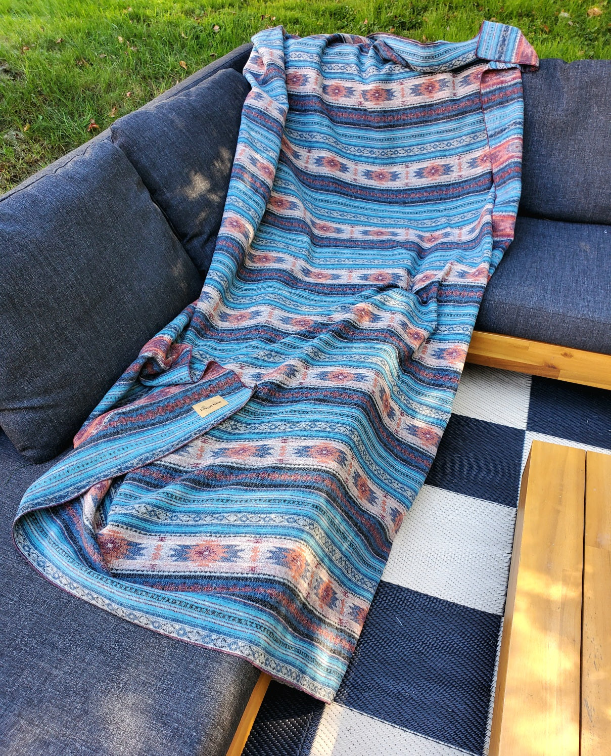Catskill Camp Blanket in Fair Isle