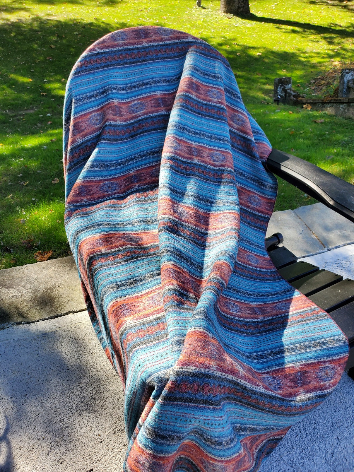 Catskill Camp Blanket in Fair Isle