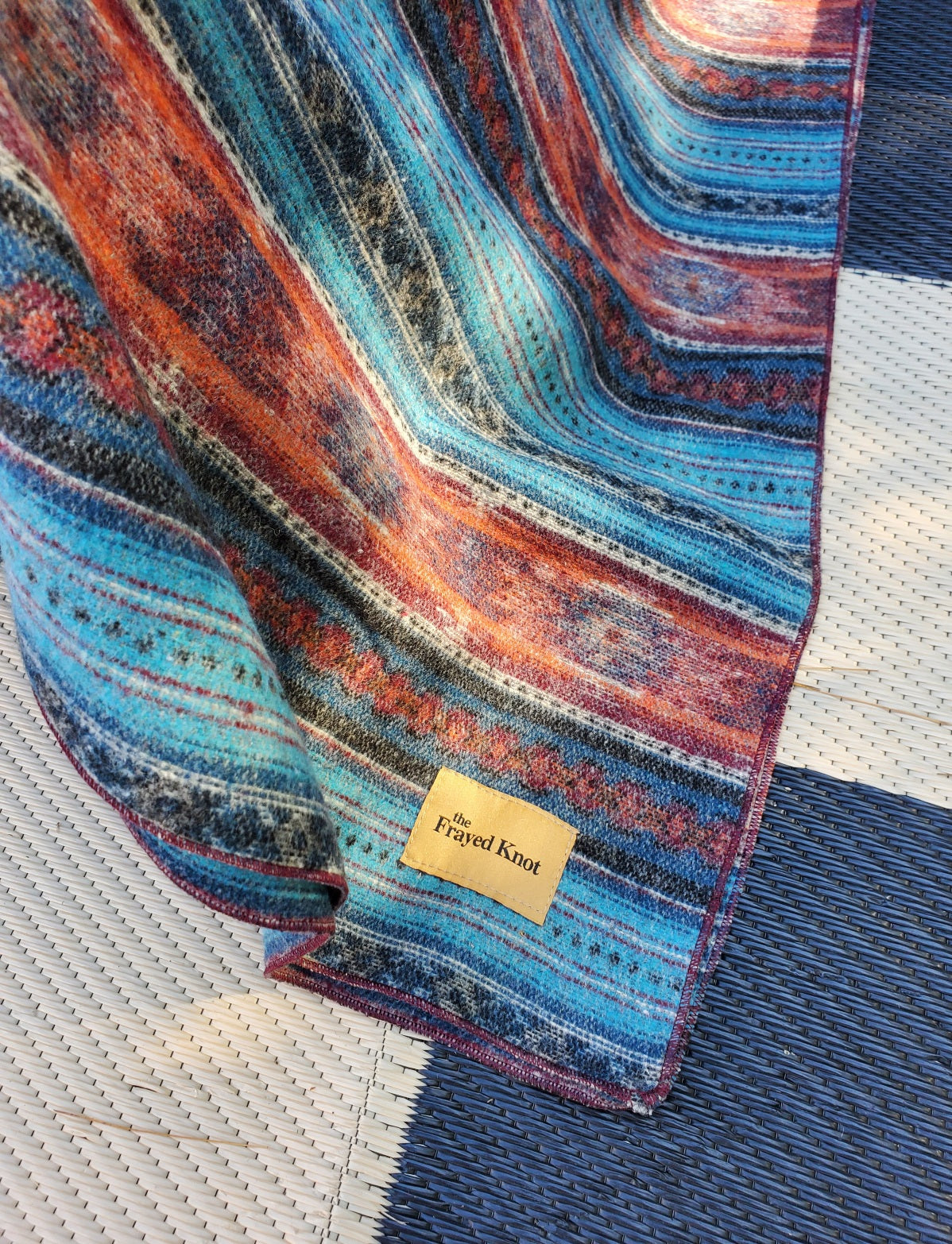 Catskill Camp Blanket in Fair Isle