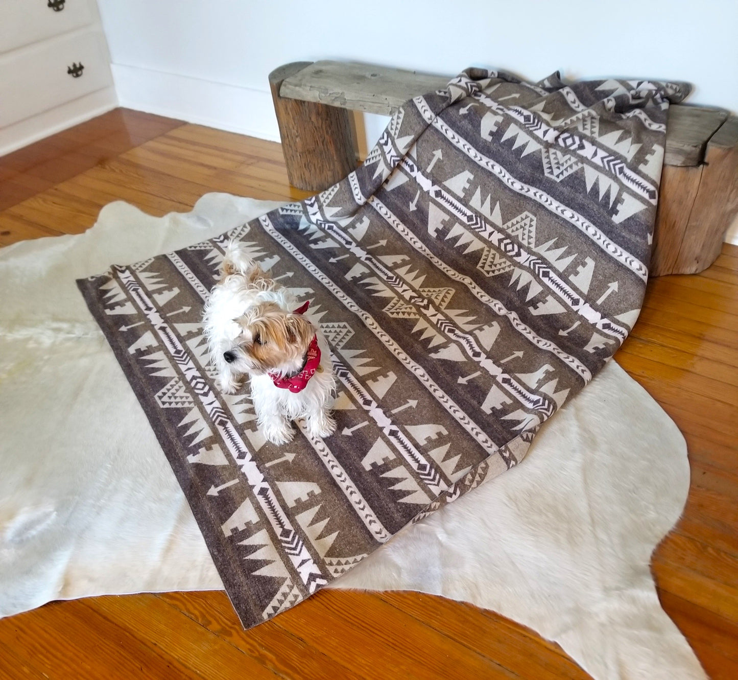 Catskill Camp Blanket in Quill